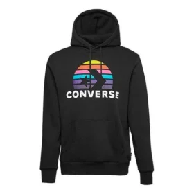 Converse Planet Set Po pentru bărbați, sport casual, imprimeu, tricotat, negru Converse Planet Set Po pentru bărbați, sport casual, imprimeu, tricotat, negru