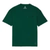 Converse Renew pentru bărbați, culoare solidă, buzunar larg, mânecă scurtă, verde