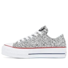 Converse x Chiara Ferragni Chuck Taylor All Star Lift Ox „Silver Red”