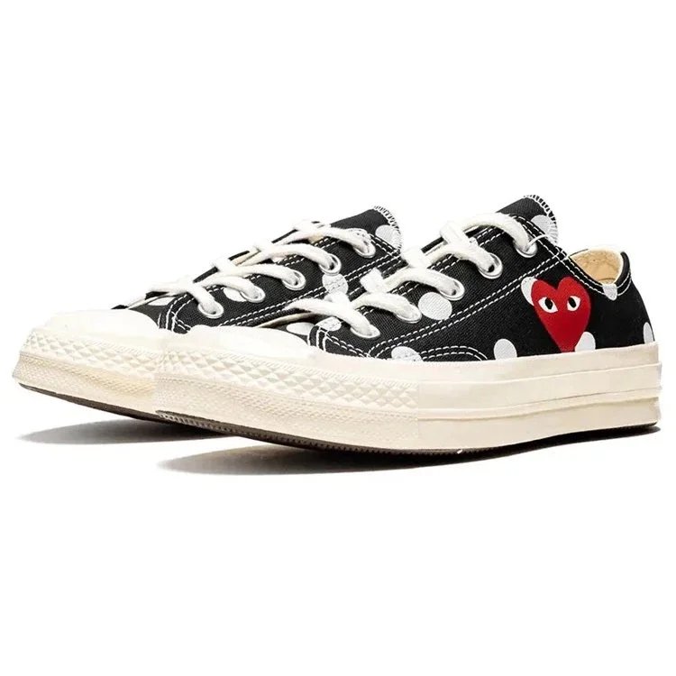 Converse x COMME des GARCONS Chuck 70 Low „Black Polka Dot” Converse x COMME des GARCONS Chuck 70 Low „Black Polka Dot”