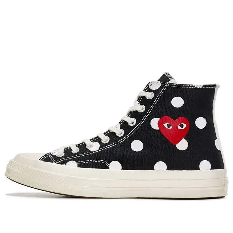 Converse x COMME des GARCONS PLAY Chuck 70 Hi „Black Polka Dot” Converse x COMME des GARCONS PLAY Chuck 70 Hi „Black Polka Dot”