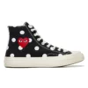 Converse x COMME des GARCONS PLAY Chuck 70 Hi „Black Polka Dot” Converse x COMME des GARCONS PLAY Chuck 70 Hi „Black Polka Dot”
