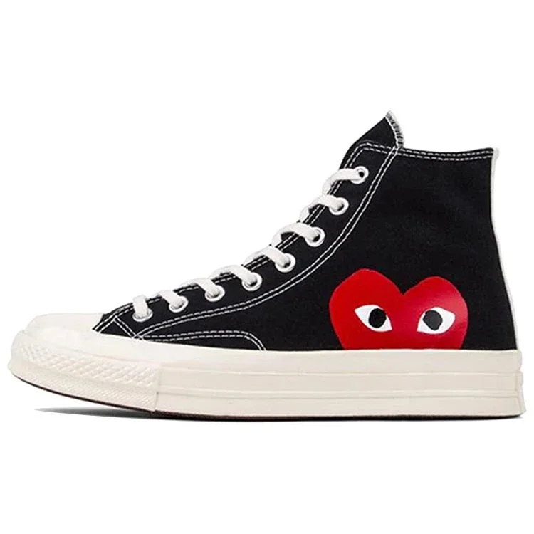 Converse x COMME des GARCONS PLAY Chuck 70 Hi „Black Red” Converse x COMME des GARCONS PLAY Chuck 70 Hi „Black Red”