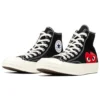 Converse x COMME des GARCONS PLAY Chuck 70 Hi „Black Red” Converse x COMME des GARCONS PLAY Chuck 70 Hi „Black Red”