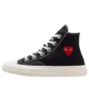 Converse x Comme des Garcons PLAY Chuck 70 Hi „Single Heart Black”