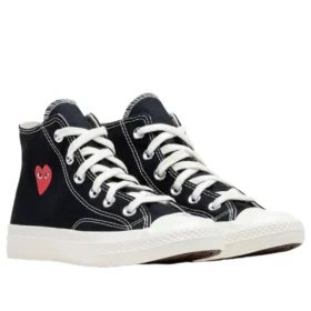 Converse x Comme des Garcons PLAY Chuck 70 Hi „Single Heart Black”