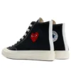 Converse x Comme des Garcons PLAY Chuck 70 Hi „Single Heart Black”