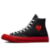 Converse x COMME des GARCONS PLAY Chuck 70 High „Black Red”