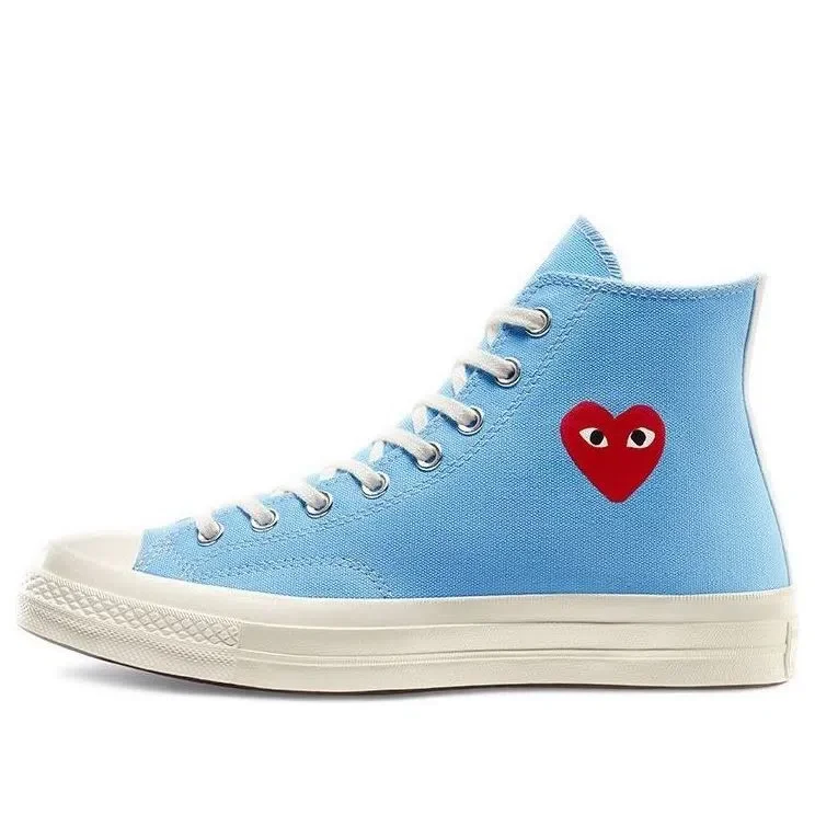 Converse x COMME des GARCONS PLAY Chuck 70 High „Bright Blue” Converse x COMME des GARCONS PLAY Chuck 70 High „Bright Blue”