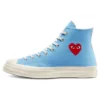 Converse x COMME des GARCONS PLAY Chuck 70 High „Bright Blue” Converse x COMME des GARCONS PLAY Chuck 70 High „Bright Blue”
