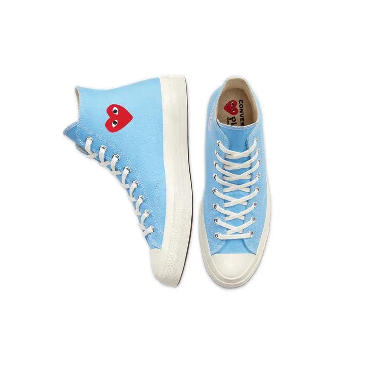 Converse x COMME des GARCONS PLAY Chuck 70 High „Bright Blue” Converse x COMME des GARCONS PLAY Chuck 70 High „Bright Blue”