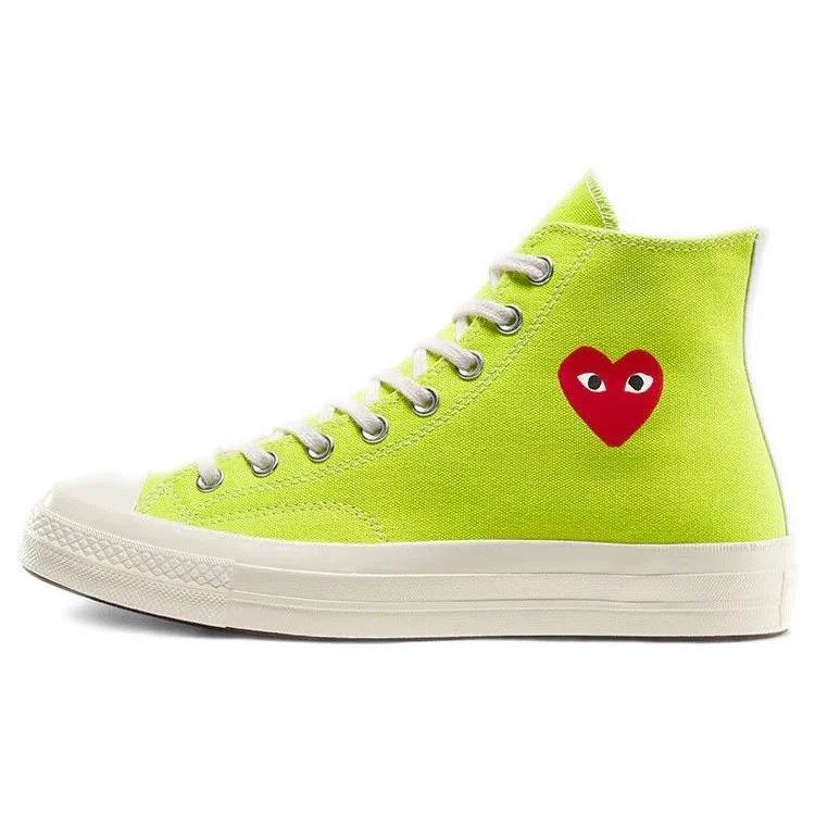 Converse x COMME des GARCONS PLAY Chuck 70 High „Bright Green” Converse x COMME des GARCONS PLAY Chuck 70 High „Bright Green”