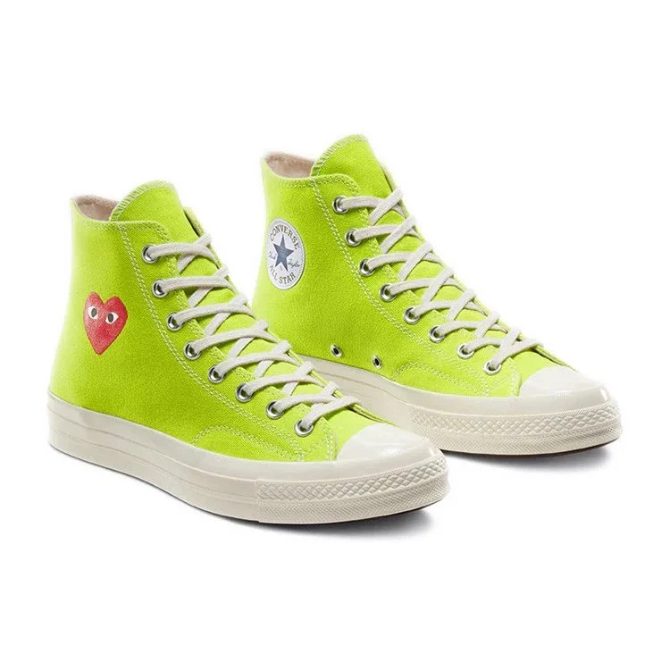 Converse x COMME des GARCONS PLAY Chuck 70 High „Bright Green” Converse x COMME des GARCONS PLAY Chuck 70 High „Bright Green”