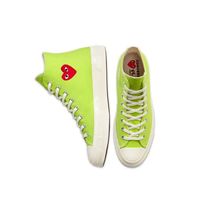 Converse x COMME des GARCONS PLAY Chuck 70 High „Bright Green” Converse x COMME des GARCONS PLAY Chuck 70 High „Bright Green”
