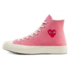 Converse x COMME des GARCONS PLAY Chuck 70 High „Bright Pink” Converse x COMME des GARCONS PLAY Chuck 70 High „Bright Pink”