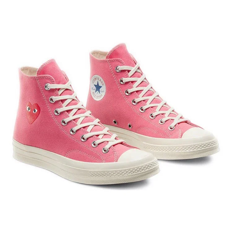 Converse x COMME des GARCONS PLAY Chuck 70 High „Bright Pink” Converse x COMME des GARCONS PLAY Chuck 70 High „Bright Pink”