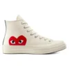 Converse x COMME des GARCONS PLAY Chuck 70 High „Milk”