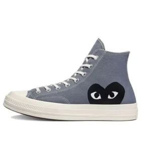 Converse x COMME des GARCONS PLAY Chuck 70 High „Steel Grey”
