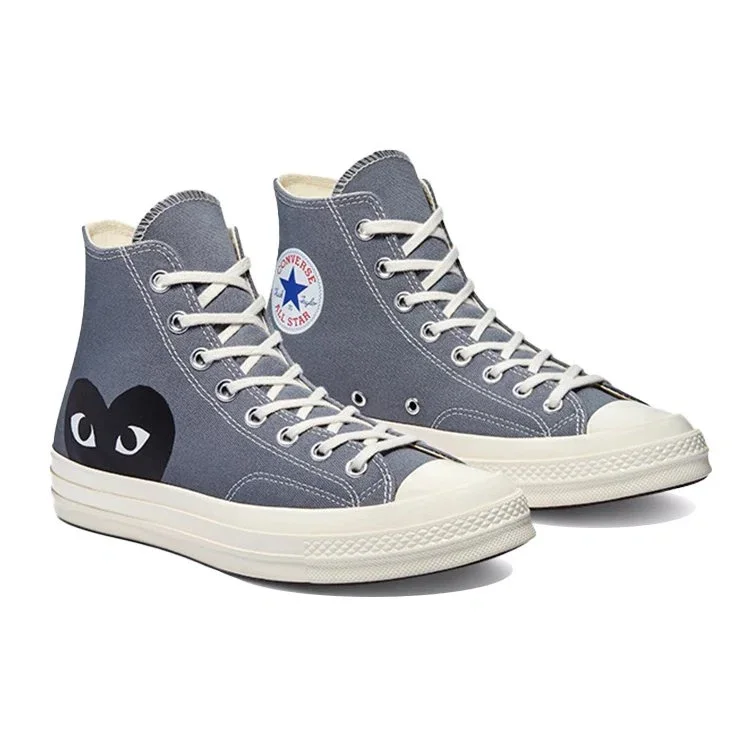 Converse x COMME des GARCONS PLAY Chuck 70 High „Steel Grey” Converse x COMME des GARCONS PLAY Chuck 70 High „Steel Grey”