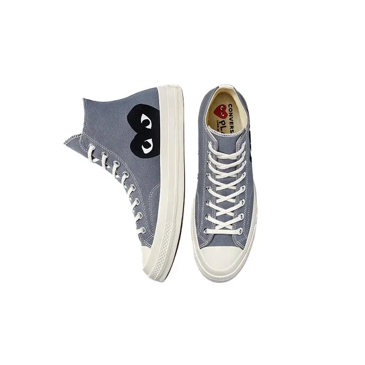 Converse x COMME des GARCONS PLAY Chuck 70 High „Steel Grey” Converse x COMME des GARCONS PLAY Chuck 70 High „Steel Grey”