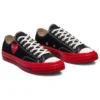 Converse x COMME des GARCONS PLAY Chuck 70 Low „Black Red”