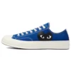 Converse x COMME des GARCONS PLAY Chuck 70 Low „Blue Quartz”