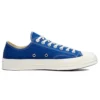 Converse x COMME des GARCONS PLAY Chuck 70 Low „Blue Quartz”