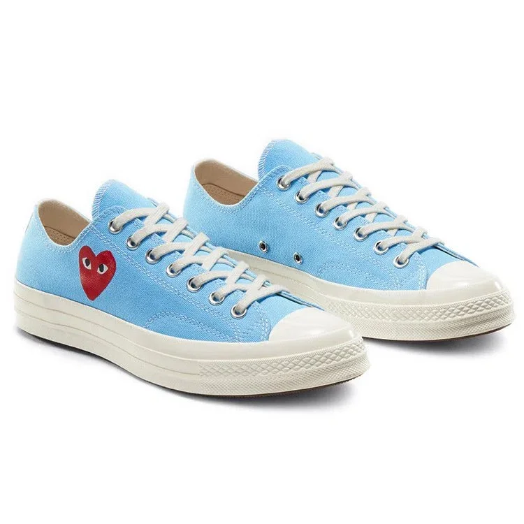 Converse x COMME des GARCONS PLAY Chuck 70 Low „Bright Blue” Converse x COMME des GARCONS PLAY Chuck 70 Low „Bright Blue”