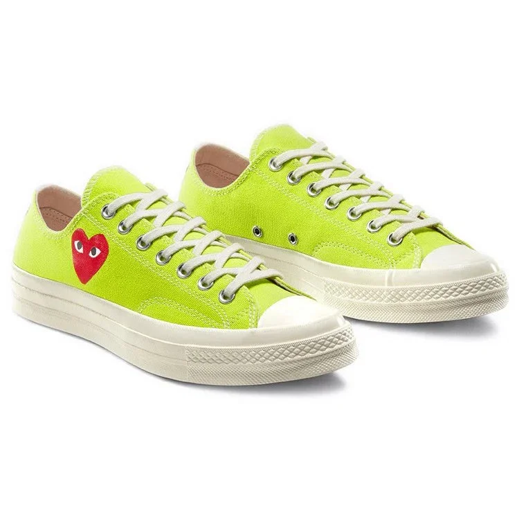 Converse x COMME des GARCONS PLAY Chuck 70 Low „Bright Green” Converse x COMME des GARCONS PLAY Chuck 70 Low „Bright Green”