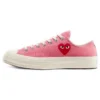 Converse x COMME des GARCONS PLAY Chuck 70 Low „Bright Pink” Converse x COMME des GARCONS PLAY Chuck 70 Low „Bright Pink”