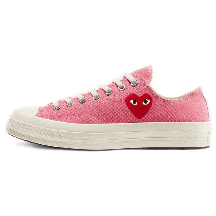 Converse x COMME des GARCONS PLAY Chuck 70 Low „Bright Pink” Converse x COMME des GARCONS PLAY Chuck 70 Low „Bright Pink”
