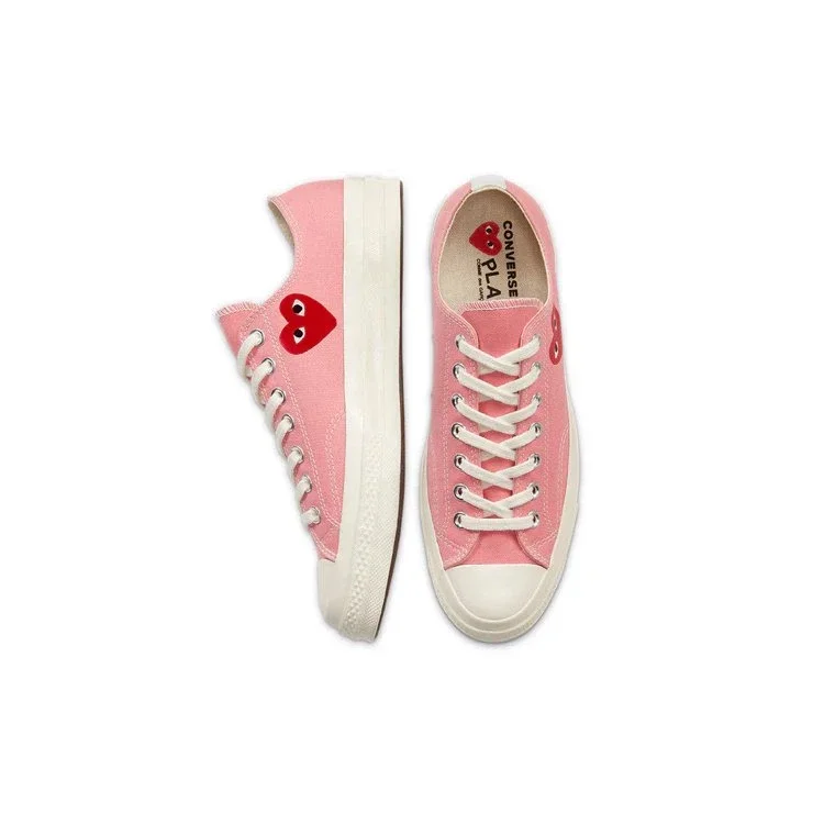Converse x COMME des GARCONS PLAY Chuck 70 Low „Bright Pink” Converse x COMME des GARCONS PLAY Chuck 70 Low „Bright Pink”