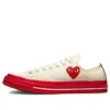 Converse x COMME des GARCONS PLAY Chuck 70 Low „Pristine Red”