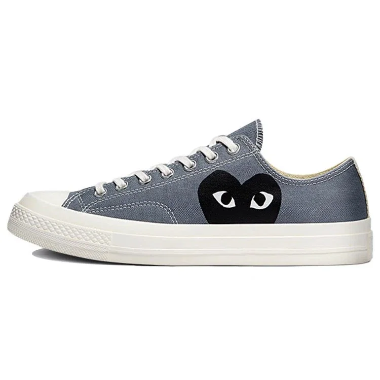 Converse x COMME des GARCONS PLAY Chuck 70 Low „Steel Gray” Converse x COMME des GARCONS PLAY Chuck 70 Low „Steel Gray”