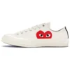 Converse x COMME des GARCONS PLAY Chuck 70 Ox „Alb” Converse x COMME des GARCONS PLAY Chuck 70 Ox „Alb”