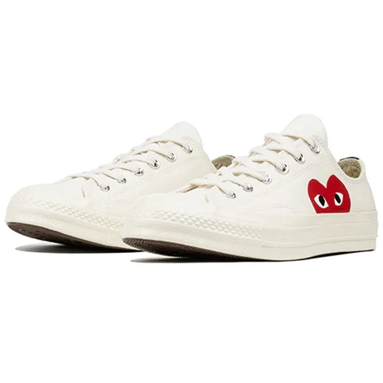 Converse x COMME des GARCONS PLAY Chuck 70 Ox „Alb” Converse x COMME des GARCONS PLAY Chuck 70 Ox „Alb”