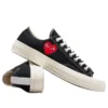 Converse x Comme des Garcons PLAY Chuck 70 Ox „Single Heart Black”