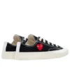 Converse x Comme des Garcons PLAY Chuck 70 Ox „Single Heart Black”