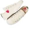 Converse x Comme des Garcons PLAY Chuck 70 Ox „Single Heart Milk”