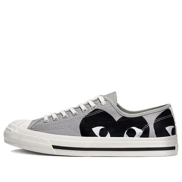 Converse x COMME des GARCONS PLAY Jack Purcell „Drizzle Black” Converse x COMME des GARCONS PLAY Jack Purcell „Drizzle Black”