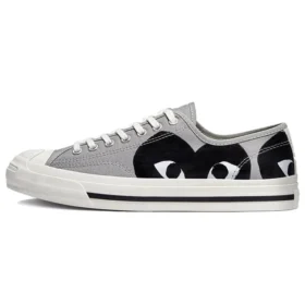 Converse x COMME des GARCONS PLAY Jack Purcell „Drizzle Black” Converse x COMME des GARCONS PLAY Jack Purcell „Drizzle Black”