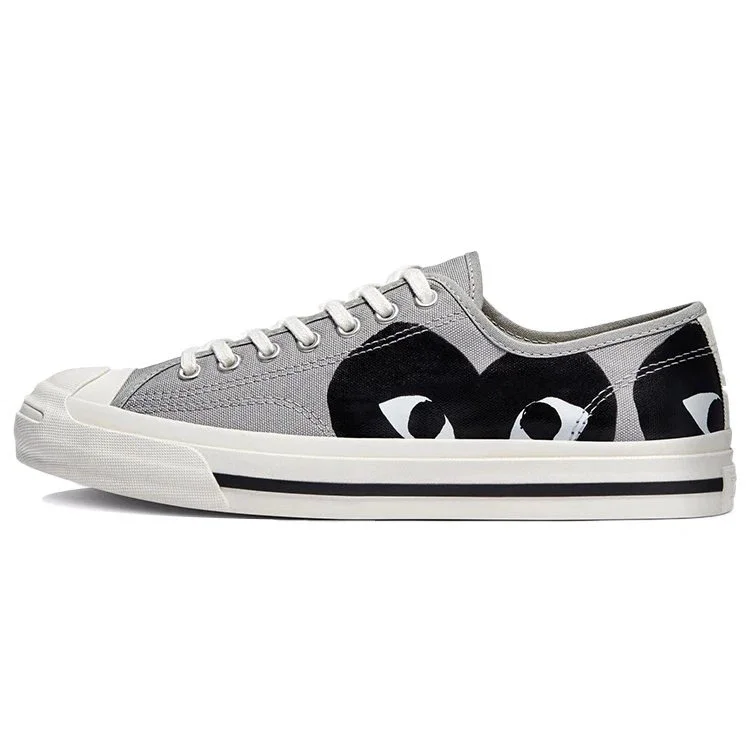 Converse x COMME des GARCONS PLAY Jack Purcell „Drizzle Black” Converse x COMME des GARCONS PLAY Jack Purcell „Drizzle Black”