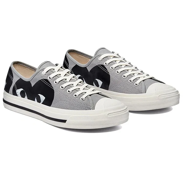 Converse x COMME des GARCONS PLAY Jack Purcell „Drizzle Black” Converse x COMME des GARCONS PLAY Jack Purcell „Drizzle Black”