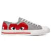 Converse x COMME des GARCONS PLAY Jack Purcell „Drizzle Red” Converse x COMME des GARCONS PLAY Jack Purcell „Drizzle Red”