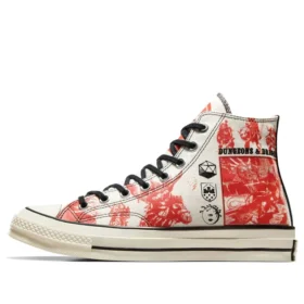 Converse x Dungeons & Dragons Chuck Taylor All Star High „Egret Red”