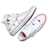 Converse x Hello Kitty And Friends Chuck Taylor All Star Charmed „Alb Roșu Galben”