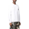 Converse x Josh Vides Tricou cu mâneci lungi și buzunar, mărimi asiatice „Alb”