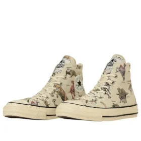 Converse x Jurassic Park Chuck Taylor All Star Aged DP Hi „Natural”