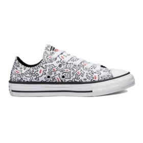 Converse x Keith Haring Chuck Taylor All Star „Alb Negru”