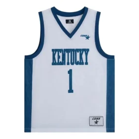 Converse x Kentucky Wildcats Jersey Asia Sizing „Alb”